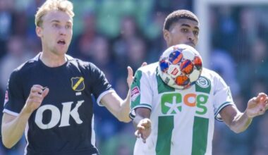 FC Groningen's winning streak comes to a end with 1-1 draw against NAC Breda
