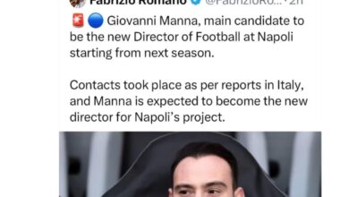 Giovanni Manna, set to sign as new Napoli director.