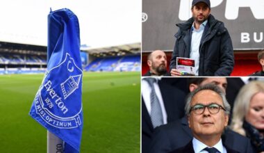 [Daily Mail] Everton receive last-minute £16m cash injection from 777Partners to allay fears staff may go UNPAID next month