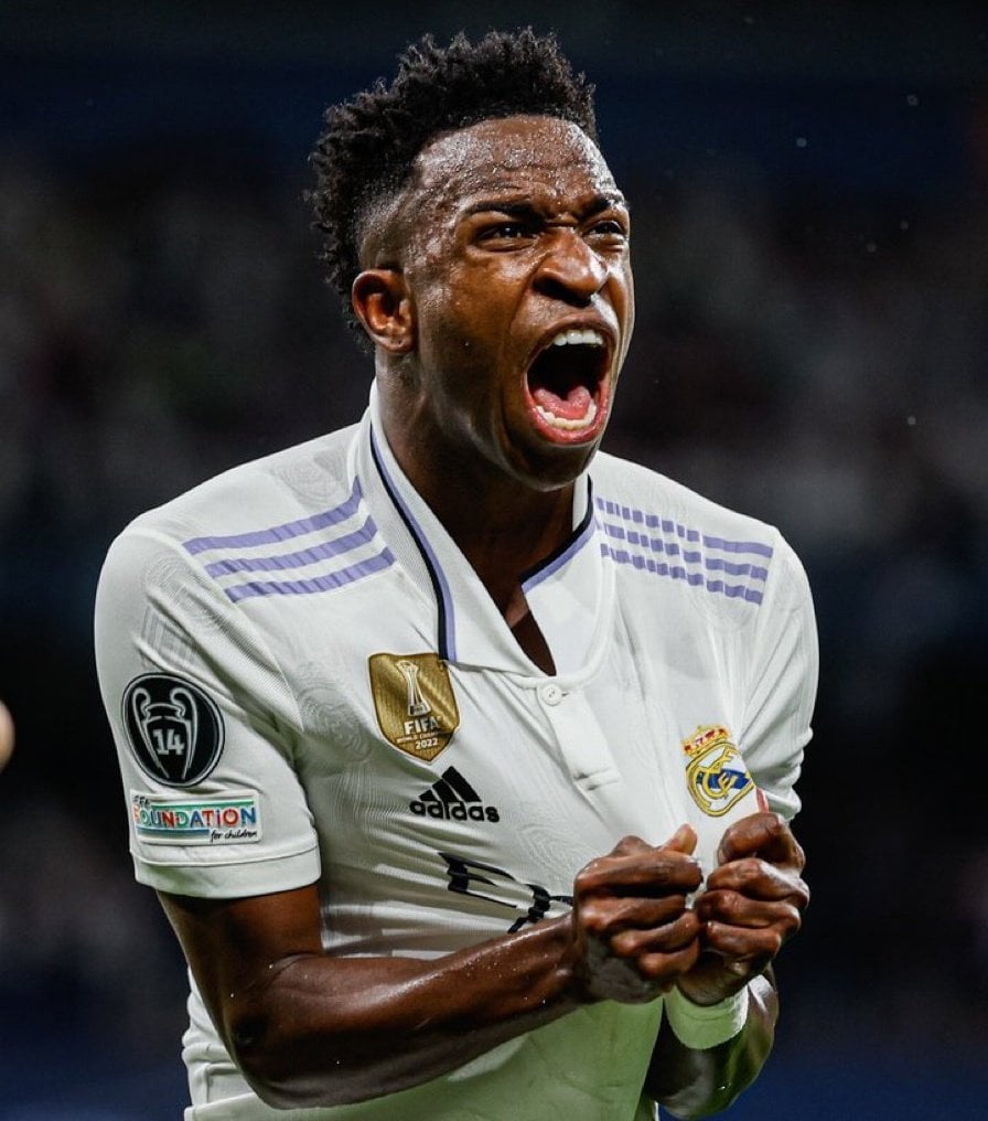 Vinicius Jr (23) stats for Real Madrid in all competitions this season: 29 matches, 18 goals, 10 assists
