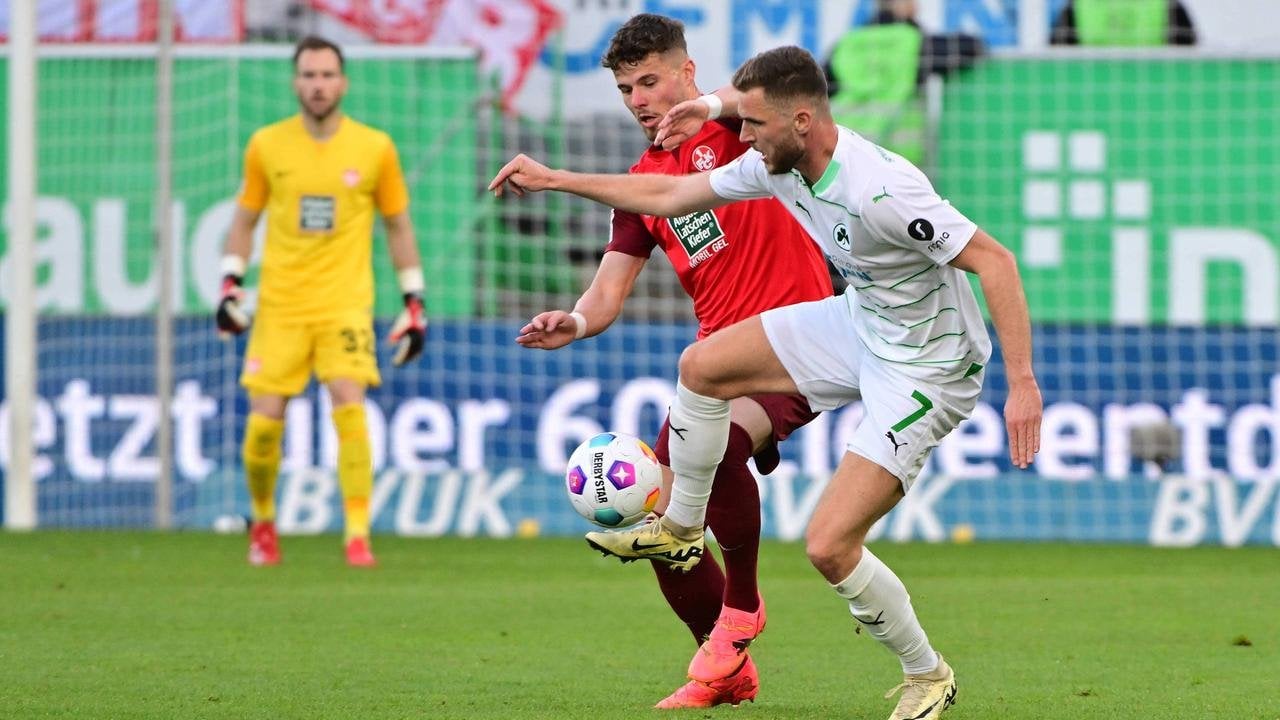 [2. Bundesliga] Auswärtsspiel in Fürth: Kaiserslautern kassiert ganz späten Nackenschlag