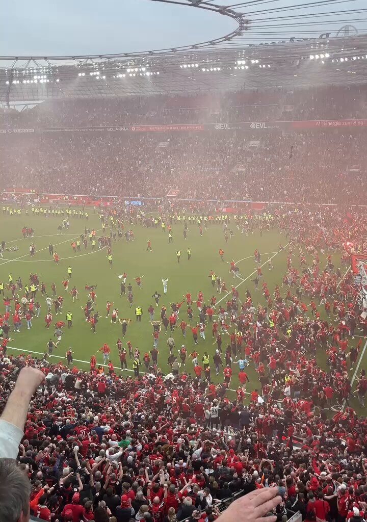 The moment German football history was made