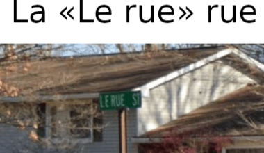 Ma Rue Préférée