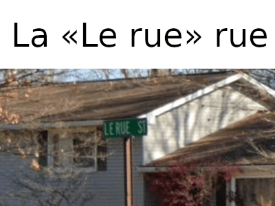 Ma Rue Préférée