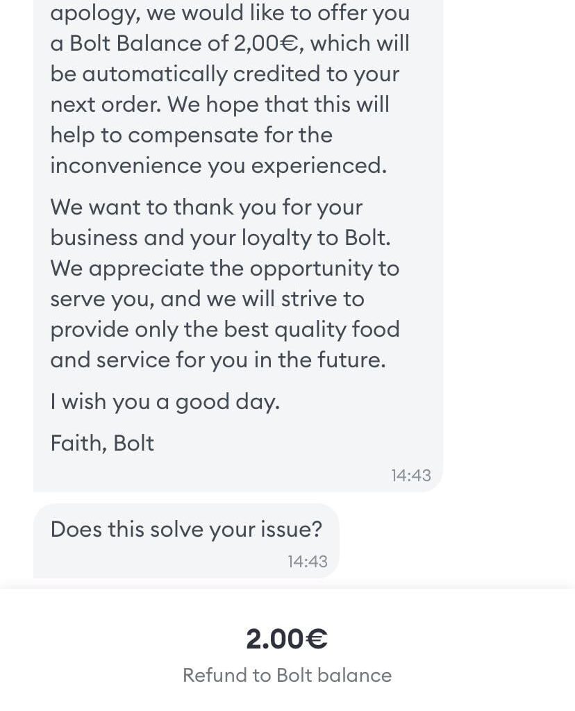 Bolt Support is shit