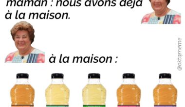 Elle ne menthé pas