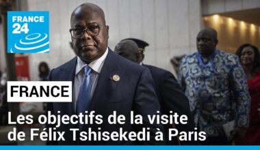 France : les objectifs de la visite à Paris du président congolais Félix Tshisekedi • FRANCE 24