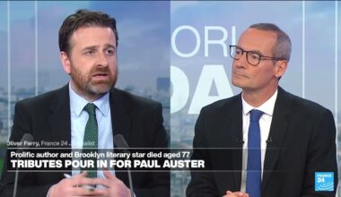 US novelist Paul Auster dies at 77 • FRANCE 24 English