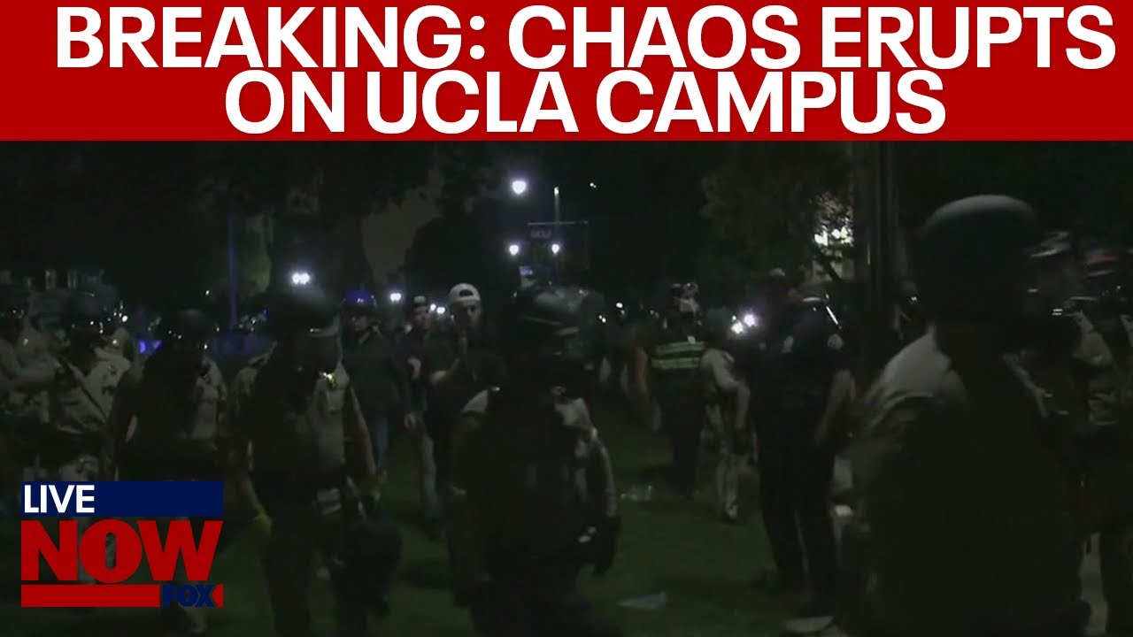 WATCH LIVE:  UCLA dual campus protest, Israel-Hamas war | LiveNOW from FOX