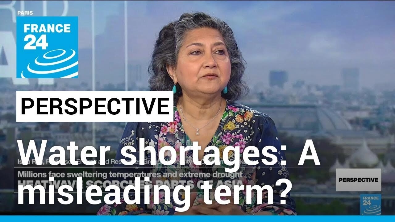 'Water shortages should be reclassified as unwise water use,' expert says • FRANCE 24 English