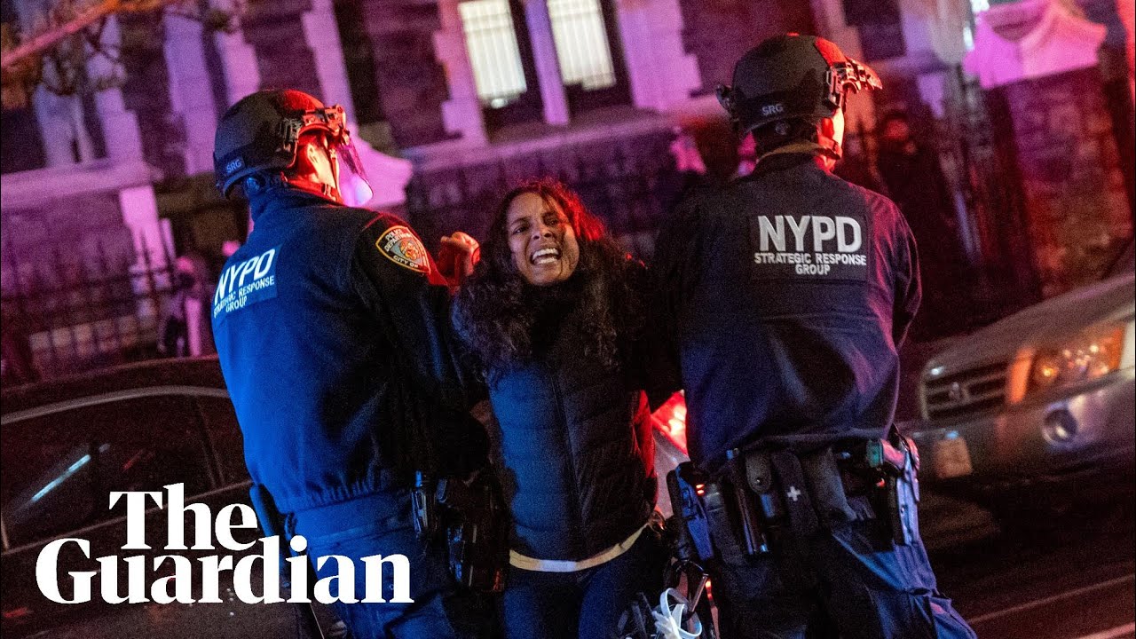 Police arrest hundreds of Gaza protesters at New York universities