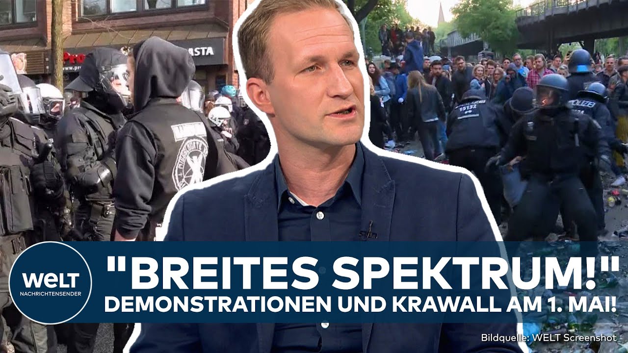 ERSTER MAI: "Wundertüte für die Polizei!" Einsatzkräfte in Hamburg und Berlin rechnen mit Krawall!