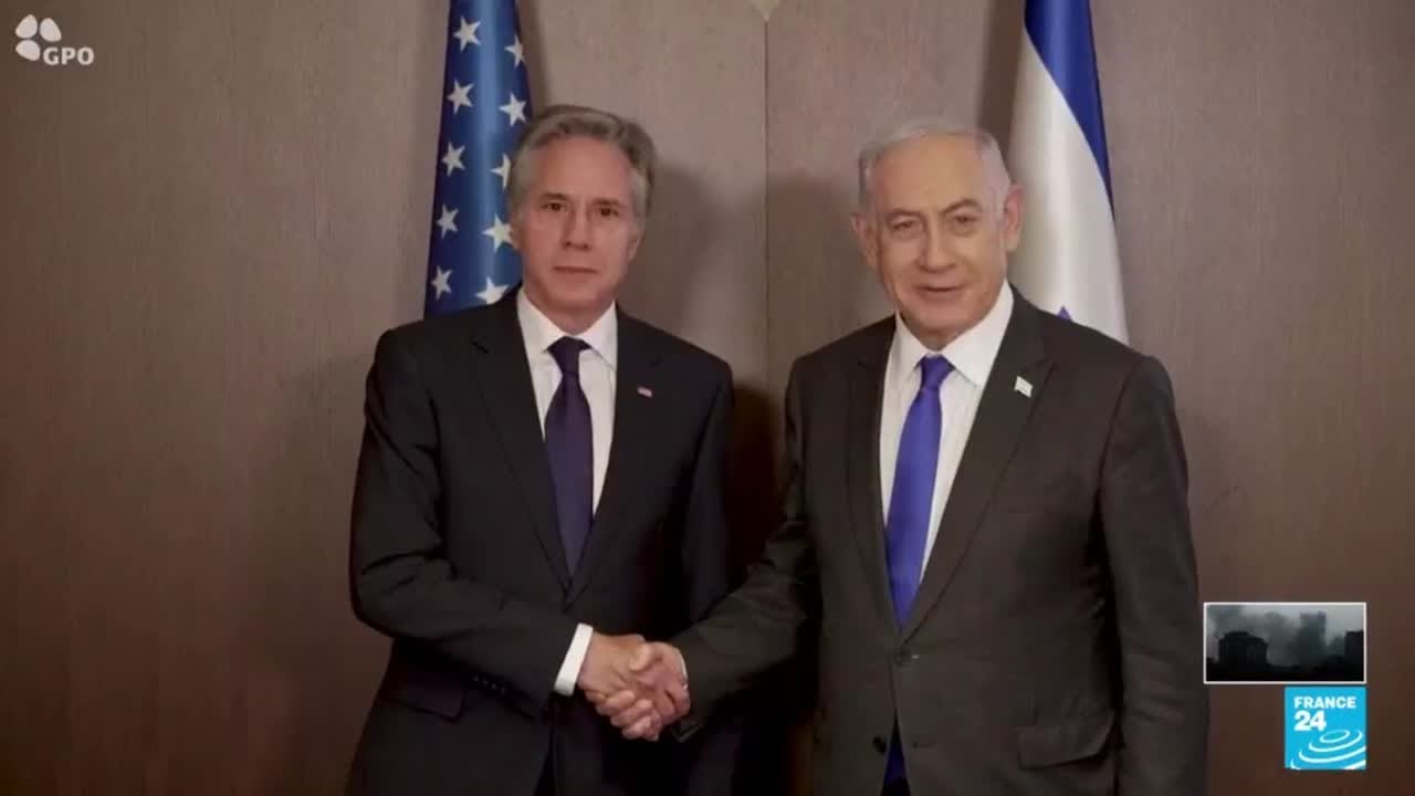 Blinken presiona desde Israel a Hamás, que pide precisar pacto sobre Gaza • FRANCE 24 Español