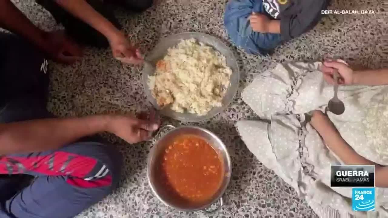 Gaza: desplazados vuelven a recibir alimentos de World Central Kitchen tras ataque israelí