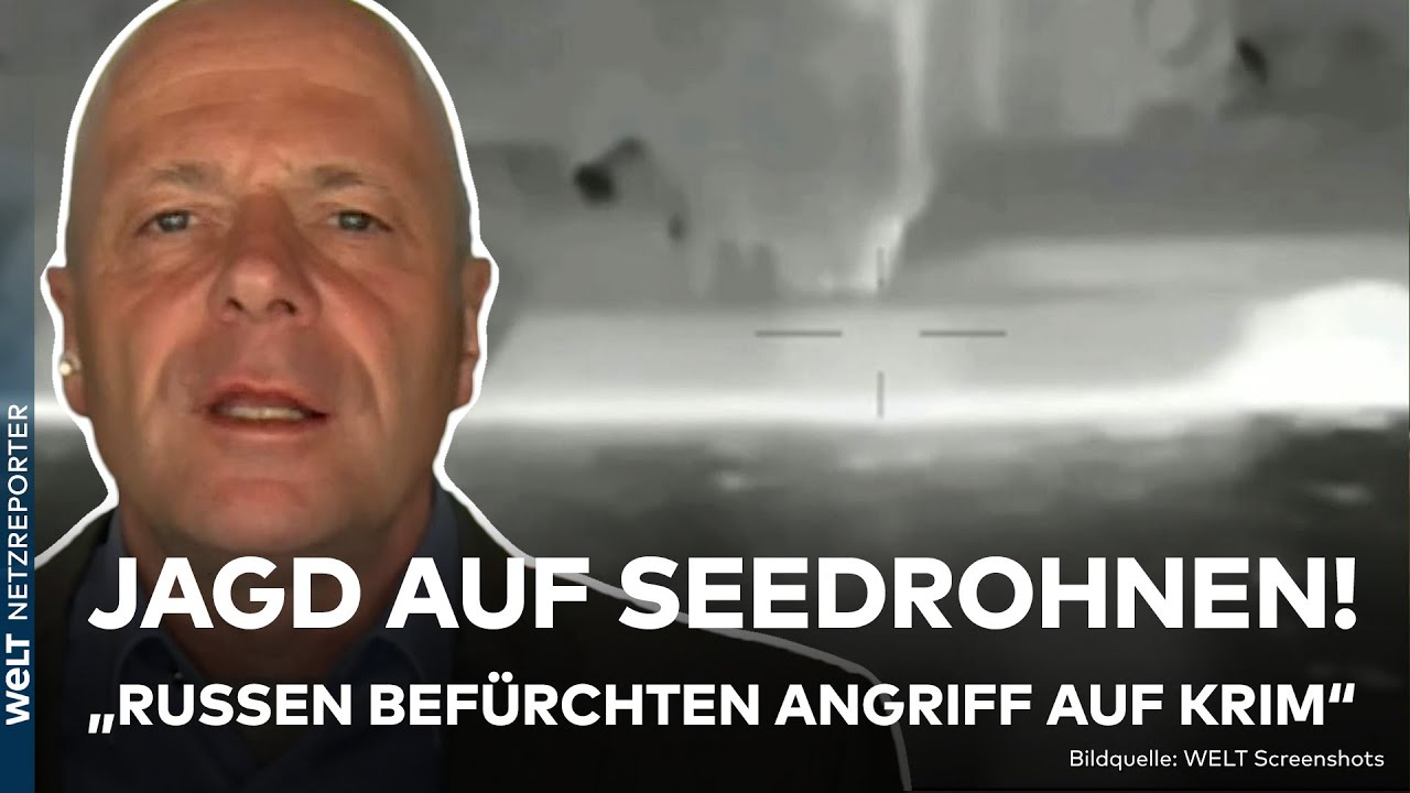 KRIEG IN DER UKRAINE: "Seedrohnen"! Warum Putin die Raketen-Angriffe auf Hafenstadt Odessa verstärkt
