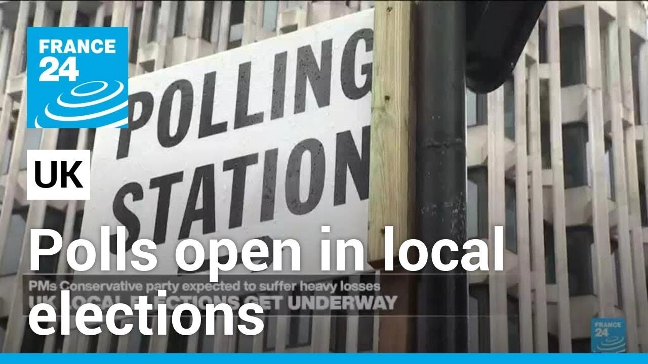 Polls open in England for key local elections with Conservatives facing heavy losses • FRANCE 24