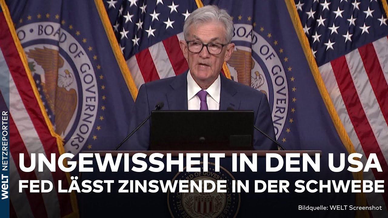 USA: Zinswende weiter in der Schwebe! Notenbank Fed lässt Leitzins unverändert - was macht die EZB?