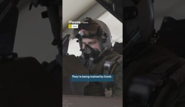 Next-gen Ukrainian fighter pilots try out F-16