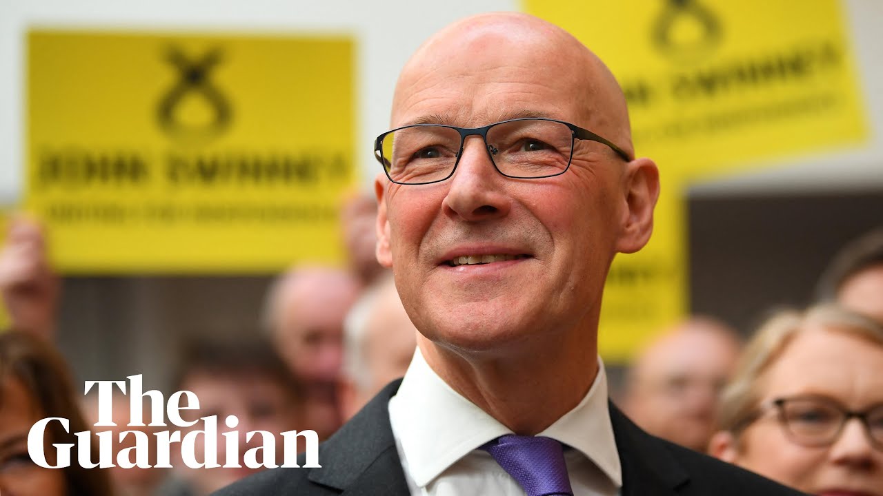 John Swinney announces he is standing for SNP leader and first minister