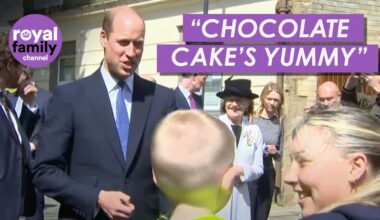 Sweet Royal Moment: Prince William and Child Debate Their Favourite Cakes