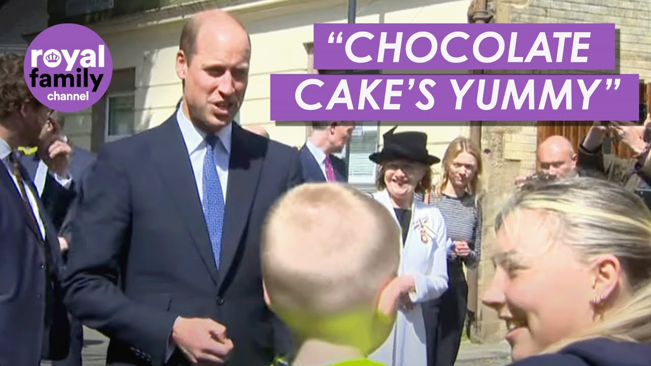 Sweet Royal Moment: Prince William and Child Debate Their Favourite Cakes