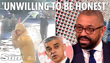 Sadiq Khan is a failure - he thinks machete gangs are only on TV, blasts James Cleverly