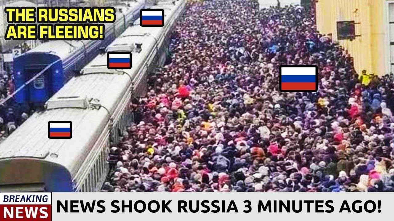 It's All Over for the Russian People: Hundreds of Russians Have Started to Flee Moscow!