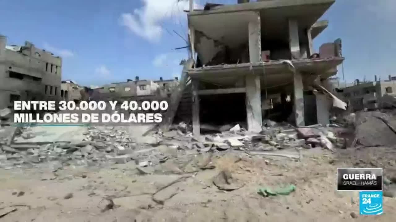 La reconstrucción de la Franja de Gaza costará más de 30.000 millones de dólares: ONU • FRANCE 24