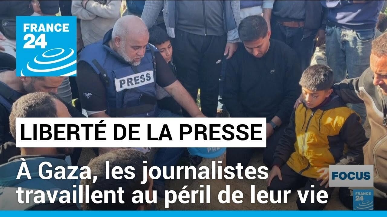 Liberté de la presse : à Gaza, les journalistes risquent leur vie pour informer • FRANCE 24