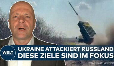 PUTINS KRIEG: Gegenschläge der Ukraine! Diese Ziele in Russland werden nun attackiert
