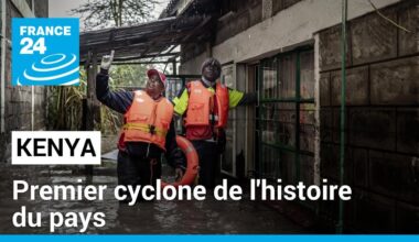 Le Kenya en état d'alerte avant l'arrivée du tout premier cyclone de son histoire • FRANCE 24