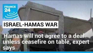 'Hamas will not agree to a deal' unless ceasefire on table, expert says • FRANCE 24 English