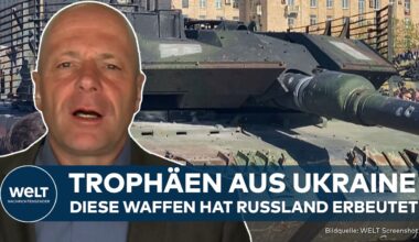 PUTINS KRIEG: Trophäen-Schau in Moskau! Russland zeigt erbeutete Waffen aus der Ukraine