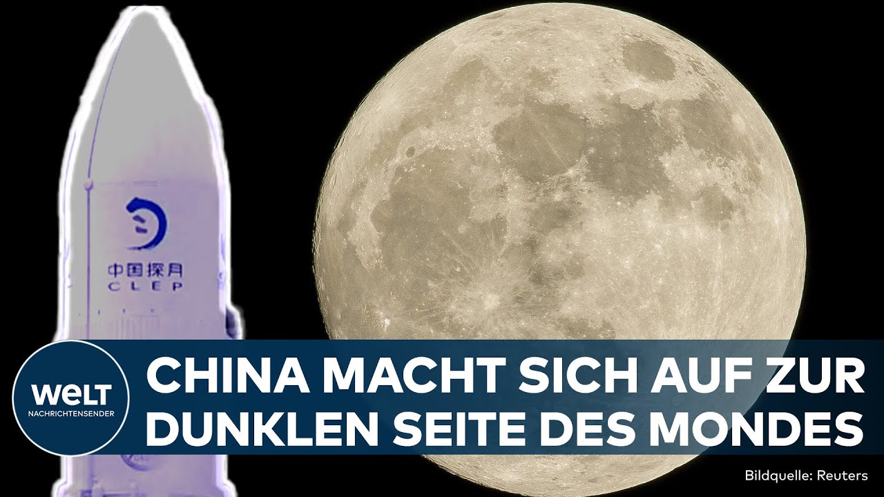 RAUMFAHRT: Auf dem Weg zur Weltraum-Großmacht! China will Rückseite des Mondes erkunden