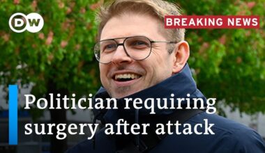 Breaking: Leading German EU Parliamentary candidate attacked while campaigning | DW News