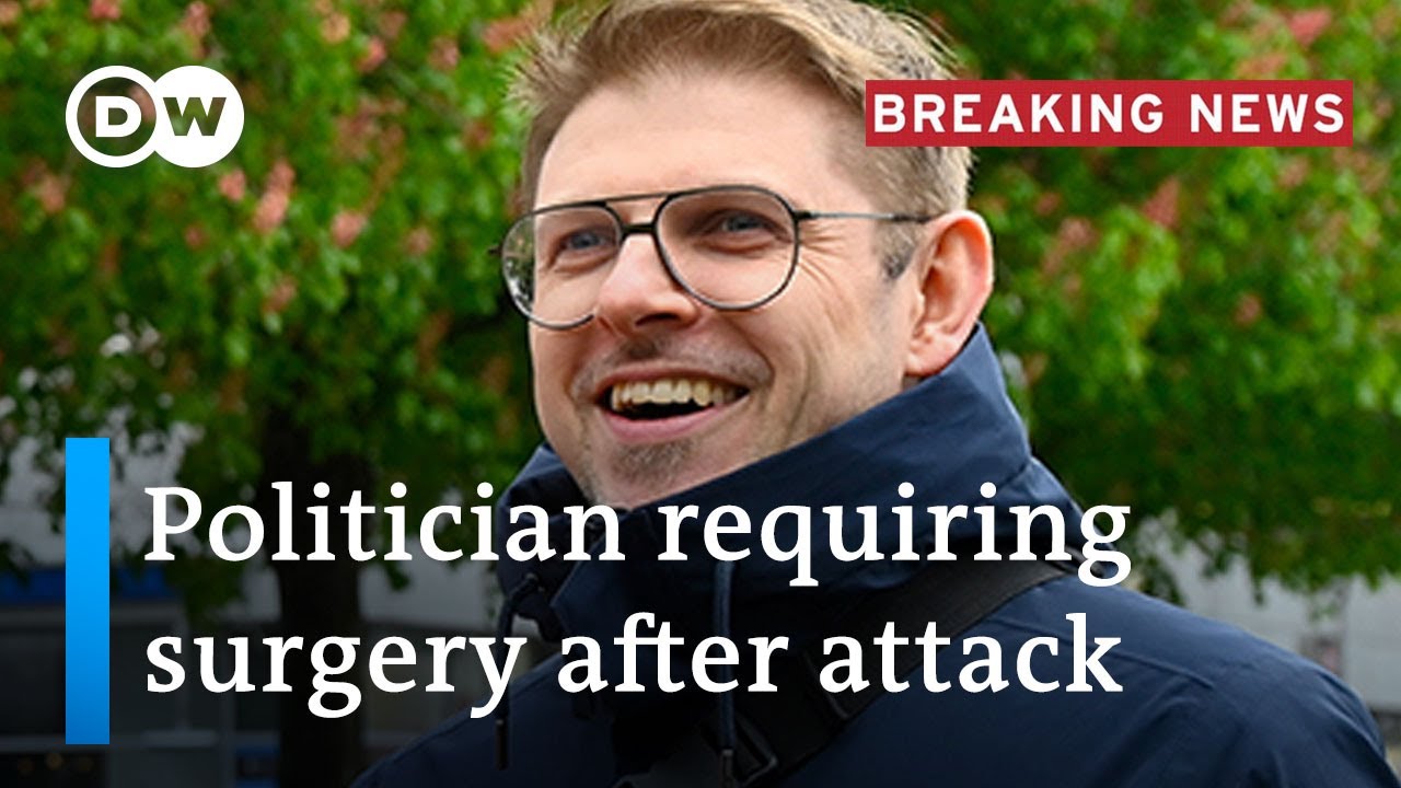 Breaking: Leading German EU Parliamentary candidate attacked while campaigning | DW News
