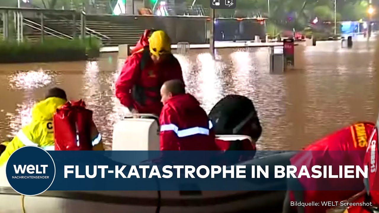 BRASILIEN: "Beispiellose Katastrophe!" Schlimmstes Hochwasser seit 80 Jahren – Mindestens 39 Tote!
