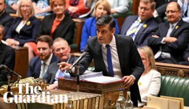 PMQs: Rishi Sunak takes questions from MPs in the House of Commons – watch live