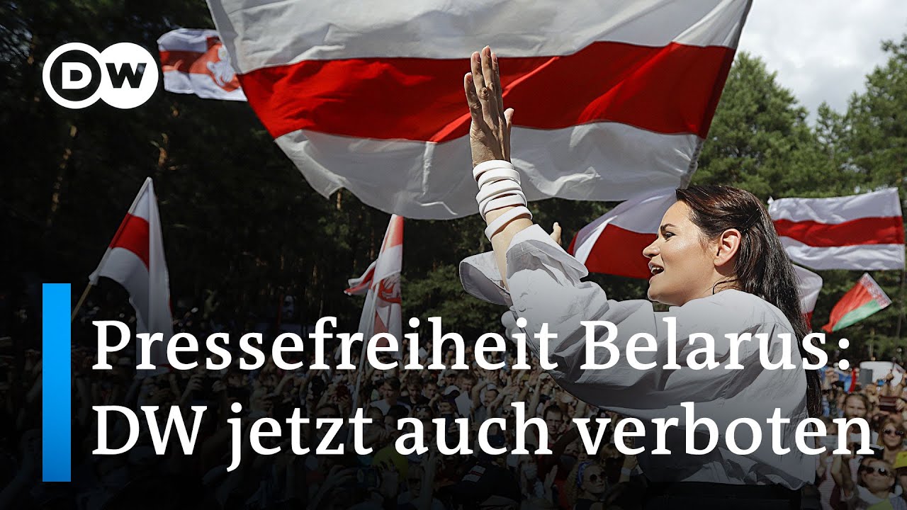 Eingeschüchtert, verhaftet oder im Exil - belarussische Journalistinnen leben gefährlich