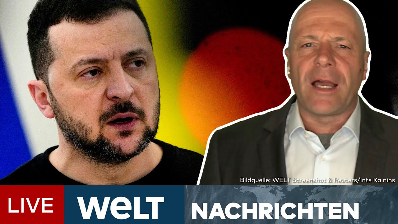 PUTINS KRIEG: Klares Signal an den Westen – Moskau erlässt Haftbefehl gegen Selenskyj | WELT STREAM