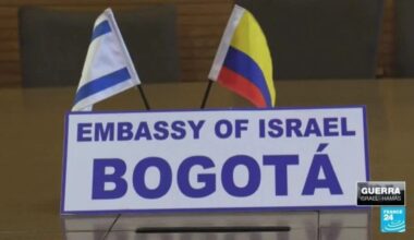 Entró en vigor la ruptura de relaciones diplomáticas entre Colombia e Israel • FRANCE 24