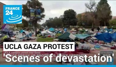 'Scenes of devastation' after police break up UCLA Gaza protest camp • FRANCE 24 English