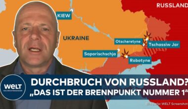 PUTINS KRIEG: Durchbruch von Russland droht! Lage an der Front verschlechtert sich für Ukraine!