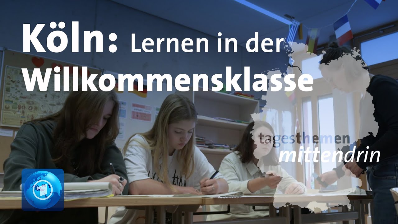 Köln: Lernen in der Willkommensklasse | tagesthemen mittendrin