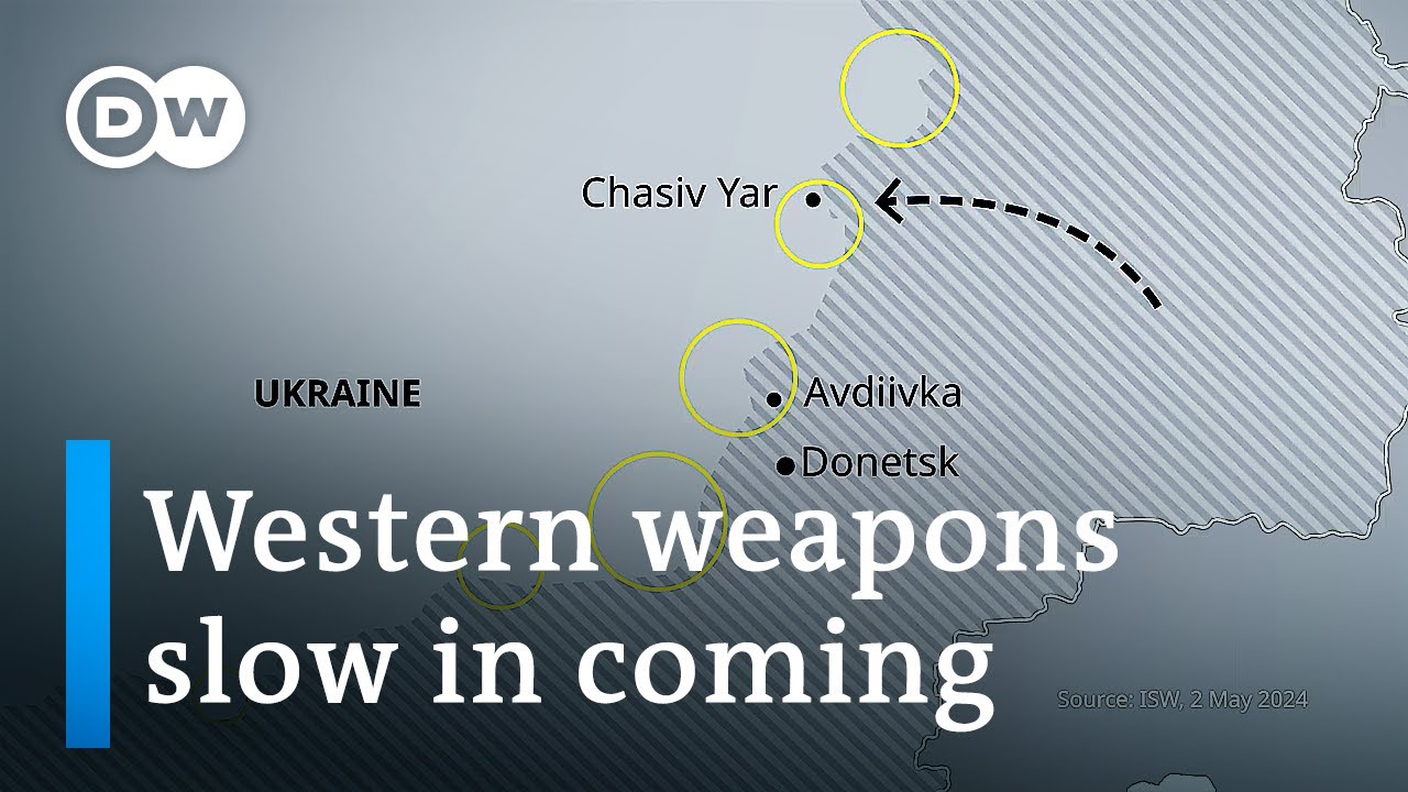 Ukrainian forces struggle to hold back Russian assaults in the east | DW News