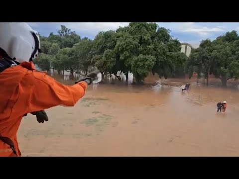No Comment : Inondations catastrophiques au Brésil