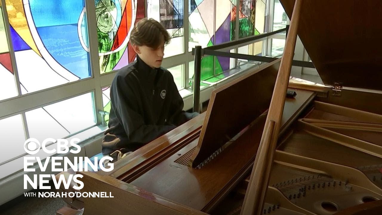 Ukrainian who fled war to attend prestigious music school