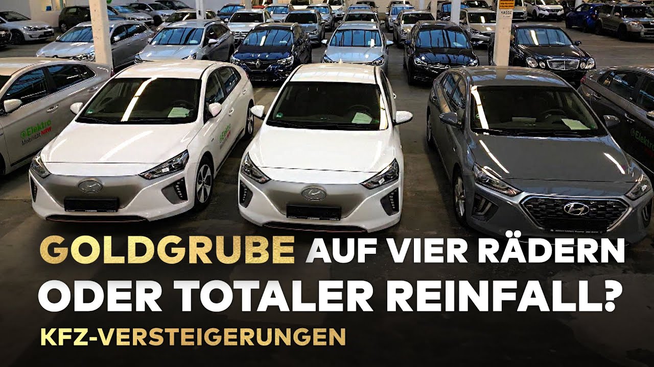 CLEVER SPAREN: KFZ Versteigerungen vom Staat - ein echtes Schnäppchen oder ein Reinfall?