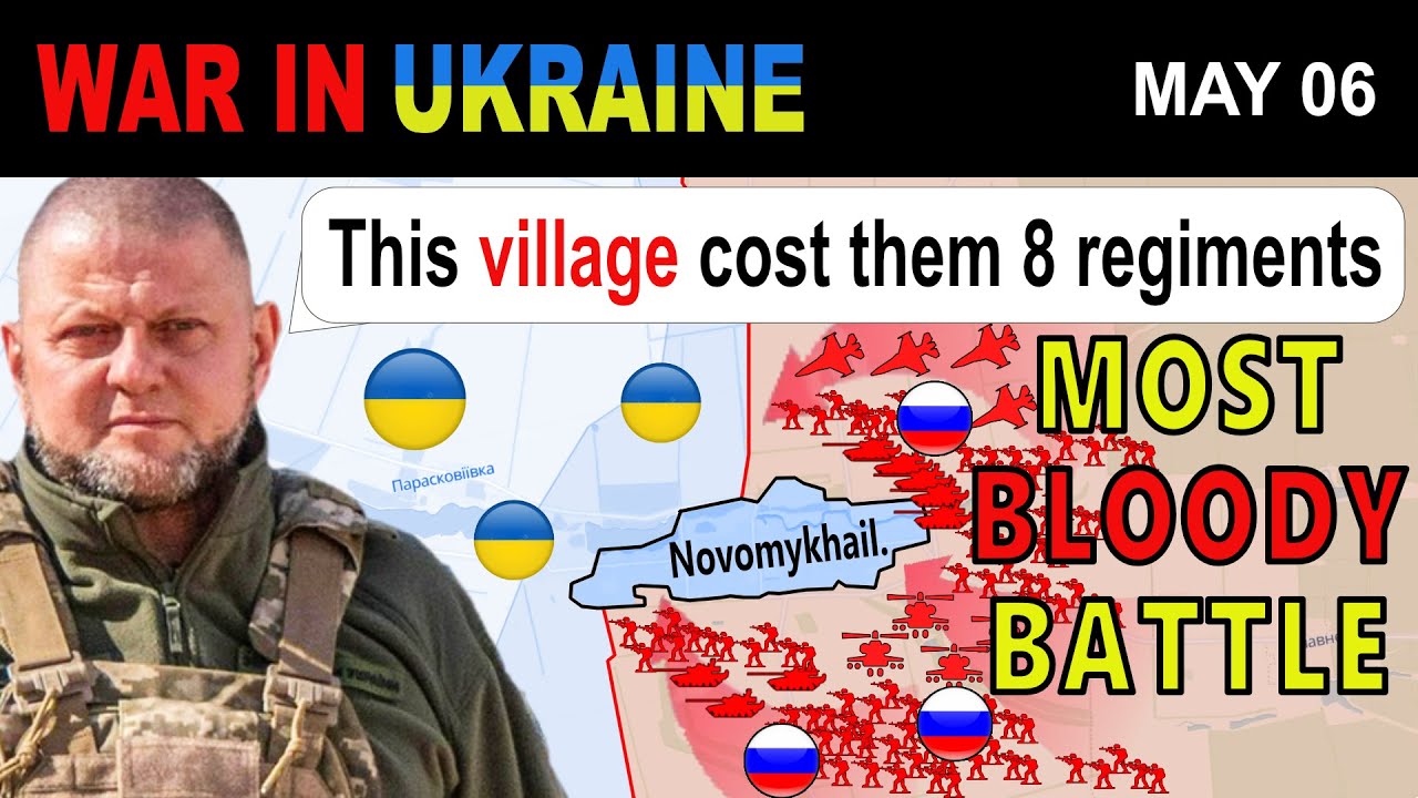 06 May: Ukrainians DESTROY 314 TANKS & AFV IN THE RECENT BATTLE FOR NOVOMYKHAILIVKA | War in Ukraine