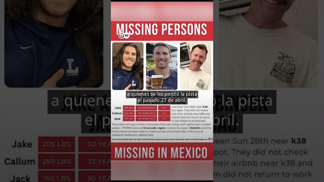 Matan a tres surfistas extranjeros en Baja California,México